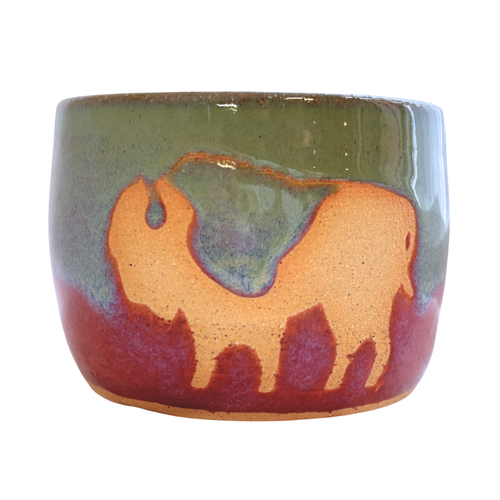 Bison Espresso Cup in Garden Party