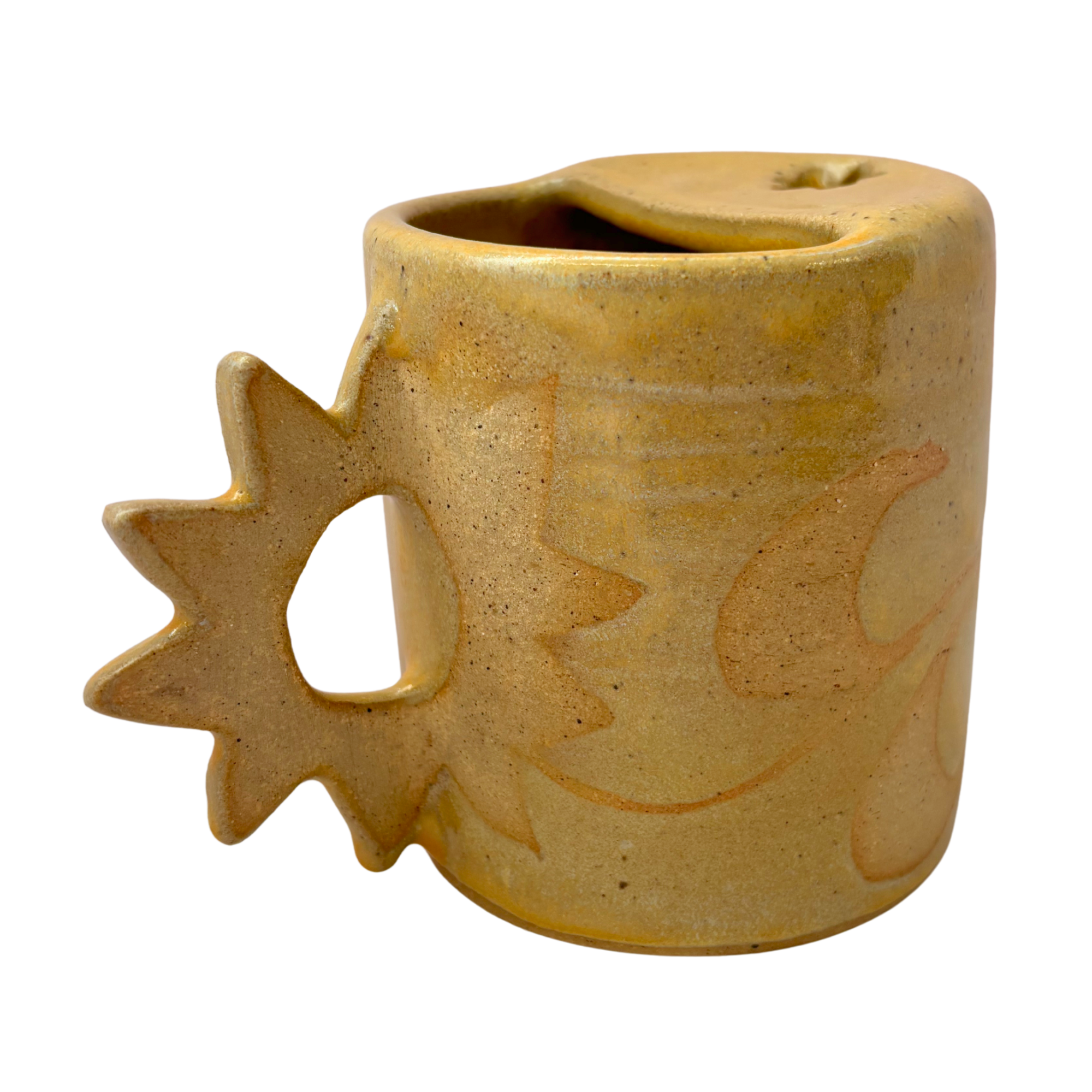 Sunflower Travel Mug in Wheat Fields