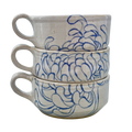 Chrysanthemug - Stacking Set in Blue