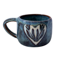 Tile Mug in Speckled Blue
