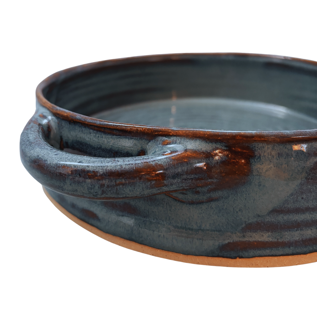 Variegated Blue Casserole Dish