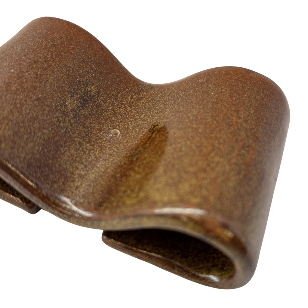 Incense Holder in Speckled Brown