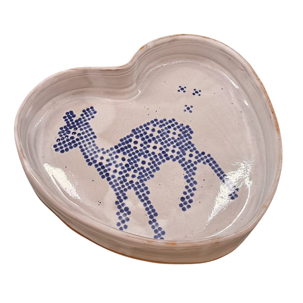 Dotted Deer Dish