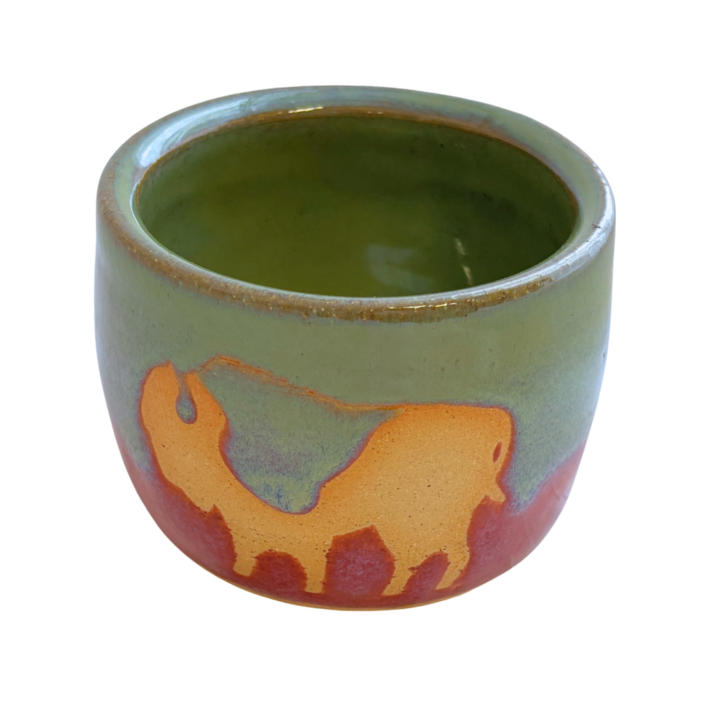 Bison Espresso Cup in Garden Party