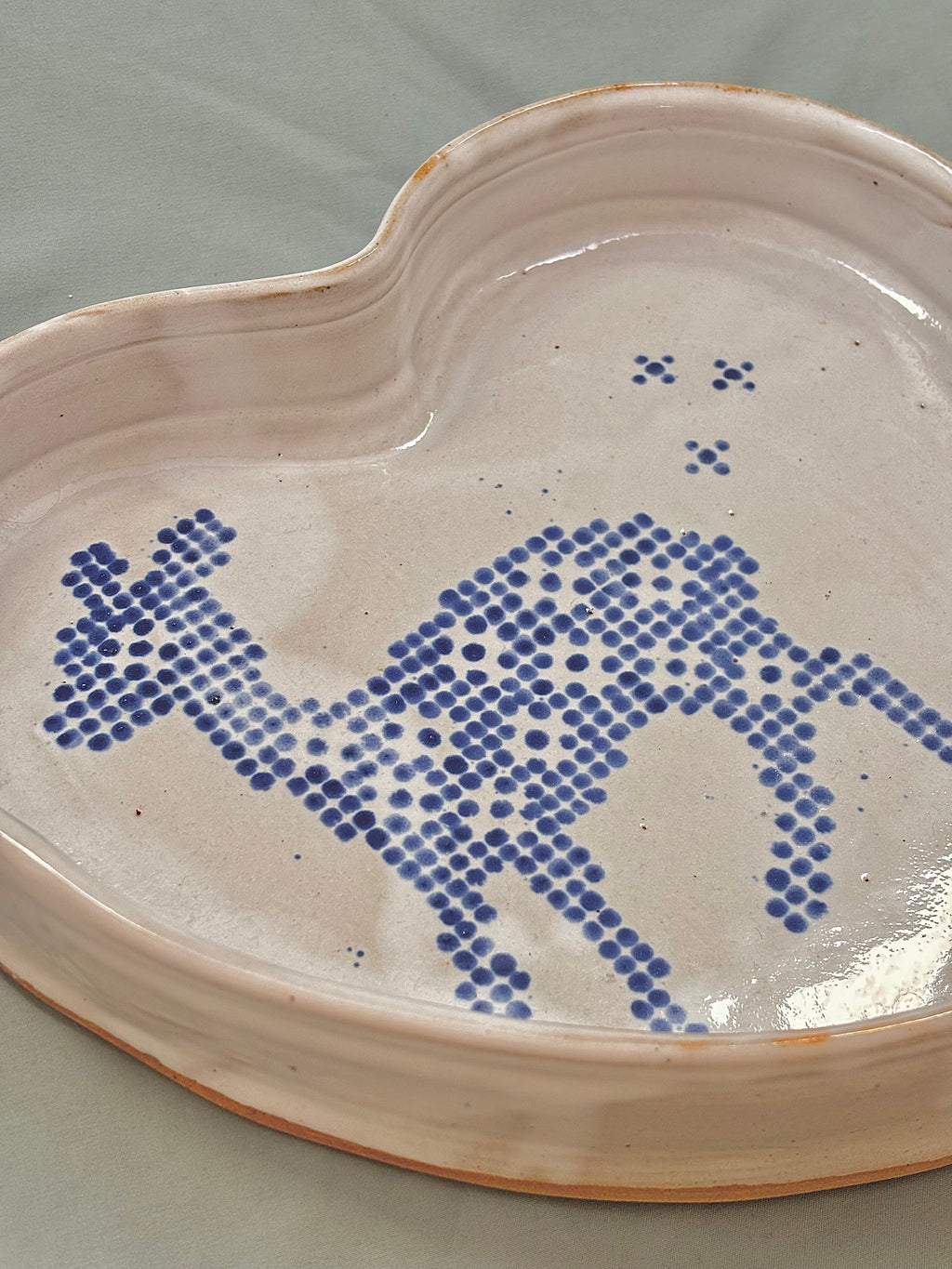 Dotted Deer Dish