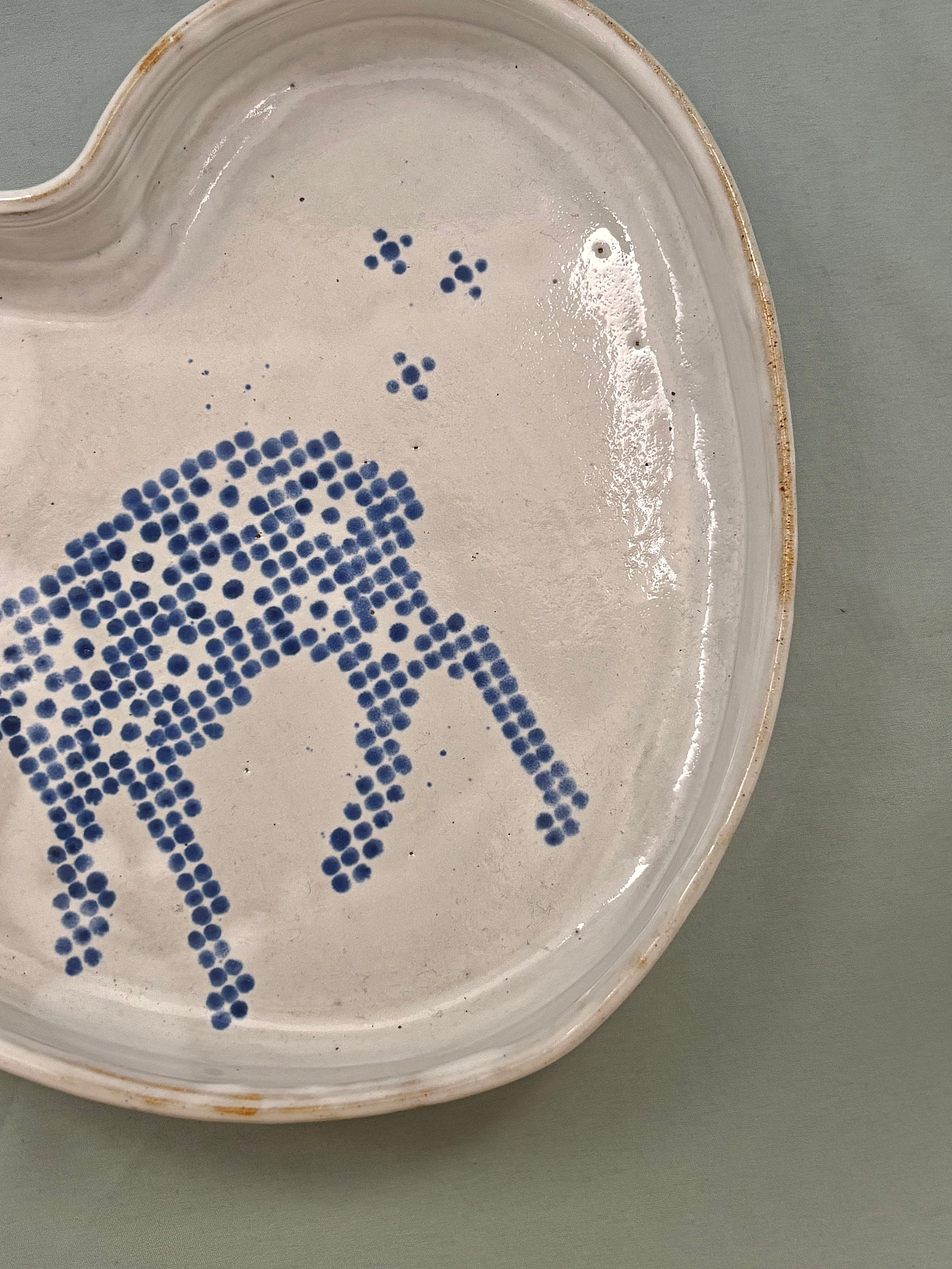 Dotted Deer Dish